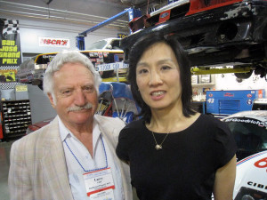 Larry Udell and Michelle Lee at the opening of the San Jose patent office