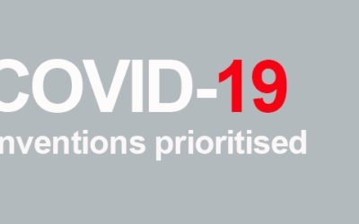 Inventions to prevent spread of Covid-19 prioritised